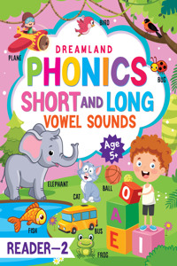 Phonics Reader- 2  (Short and Long Vowel Sounds) Age 5+