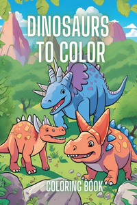 Dinosaurs to color