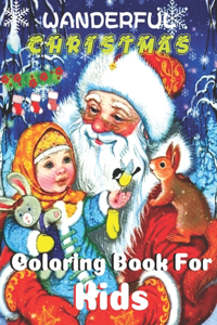 Wanderful Christmas Coloring Book For Kids