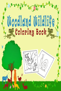 Woodland Wildlife Coloring Book