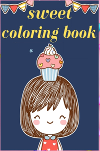 sweet coloring book
