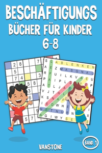 Beschäftigungsbücher für Kinder 6-8