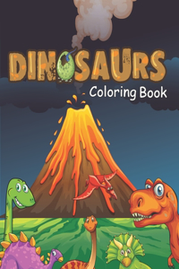 Dinosaurs Coloring Book