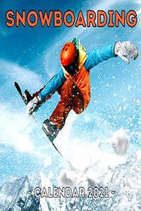 Snowboarding Calendar 2021