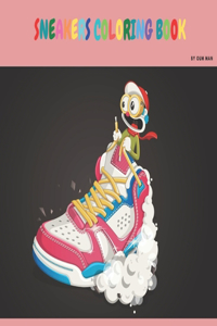 Sneakers Coloring Book