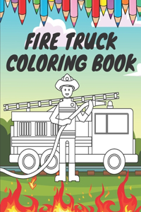 Fire Truck Coloring Book