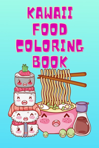 Kawaii Food Coloring Book