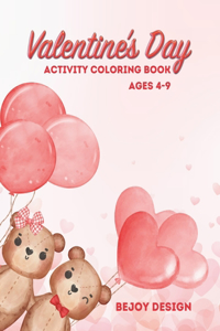 Valentine's Day Activity Coloring Book