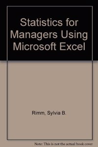 Statistics For Managers Using Microsoft Excel 2ed (Hb 1999), Levine D.M