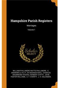 Hampshire Parish Registers