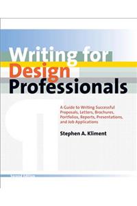 Writing for Design Professionals