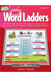 Interactive Whiteboard Activities: Daily Word Ladders Grades K-1
