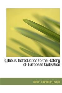 Syllabus