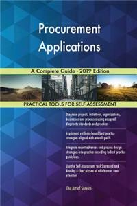 Procurement Applications A Complete Guide - 2019 Edition