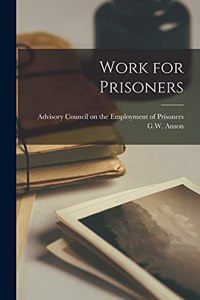 Work for Prisoners