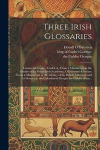 Three Irish Glossaries