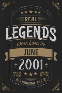 Real Legends were born in June 2001