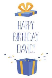 Happy Birthday David