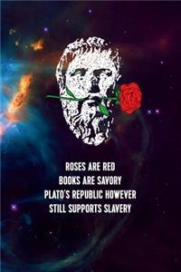 Roses are red, books are savory