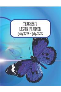 Teachers Lesson Planner July 2019 - July 2020.