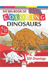 My big book of coloring dinosaurs