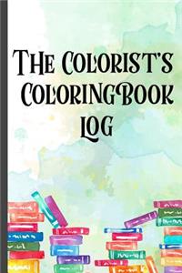 The Colorist's Coloring Book Log