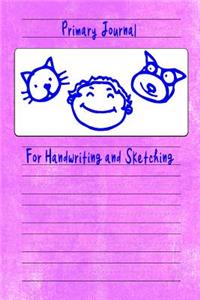Primary Journal for Handwriting and Sketching
