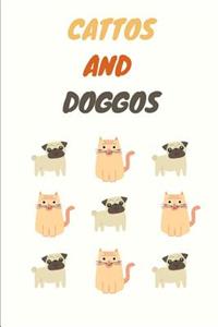Cattos and Doggos Cute Journal