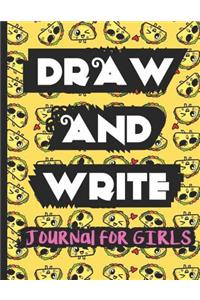 Draw and Write Journal for Girls