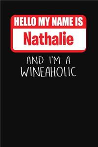 Hello My Name is Nathalie And I'm A Wineaholic