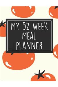My 52 Week Meal Planner