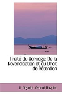Traite Du Bornage