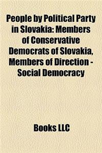 People by Political Party in Slovakia