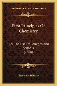 First Principles of Chemistry