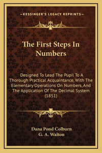 The First Steps in Numbers