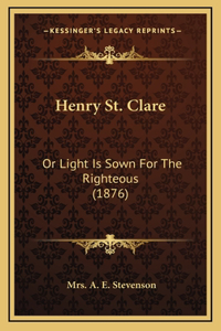 Henry St. Clare