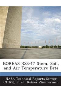 Boreas Rss-17 Stem, Soil, and Air Temperature Data
