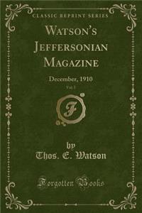 Watson's Jeffersonian Magazine, Vol. 5