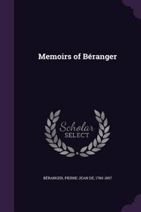 Memoirs of Beranger