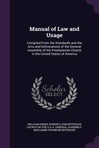 Manual of Law and Usage