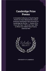 Cambridge Prize Poems