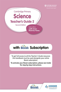 Cambridge Primary Science Teacher's Guide Stage 2 with Boost Subscription