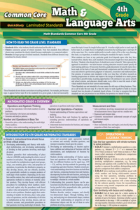 Ccss: Math & Language Arts - 4thgrade