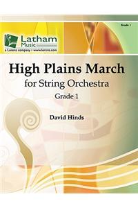 High Plains March for String Orchestra