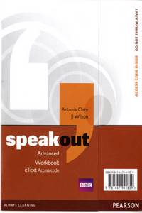 Speakout Advanced Workbook eText Access Card