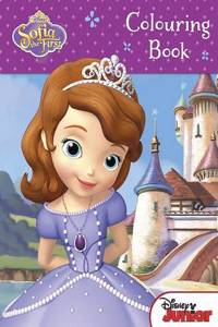 Disney Sofia the First Colouring Book