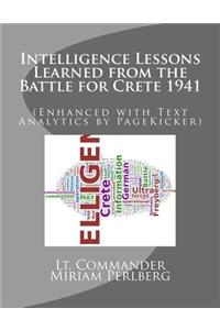 Intelligence Lessons Learned from the Battle for Crete 1941
