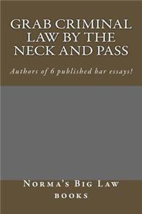 Grab Criminal Law by the Neck and Pass: Authors of 6 Published Bar Essays!