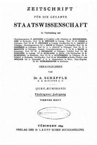 Zeitschrift für die gesamte Staatswissenschaft (1884)