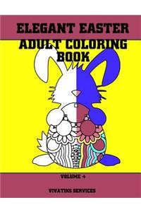 Elegant Easter Adult Coloring Book
